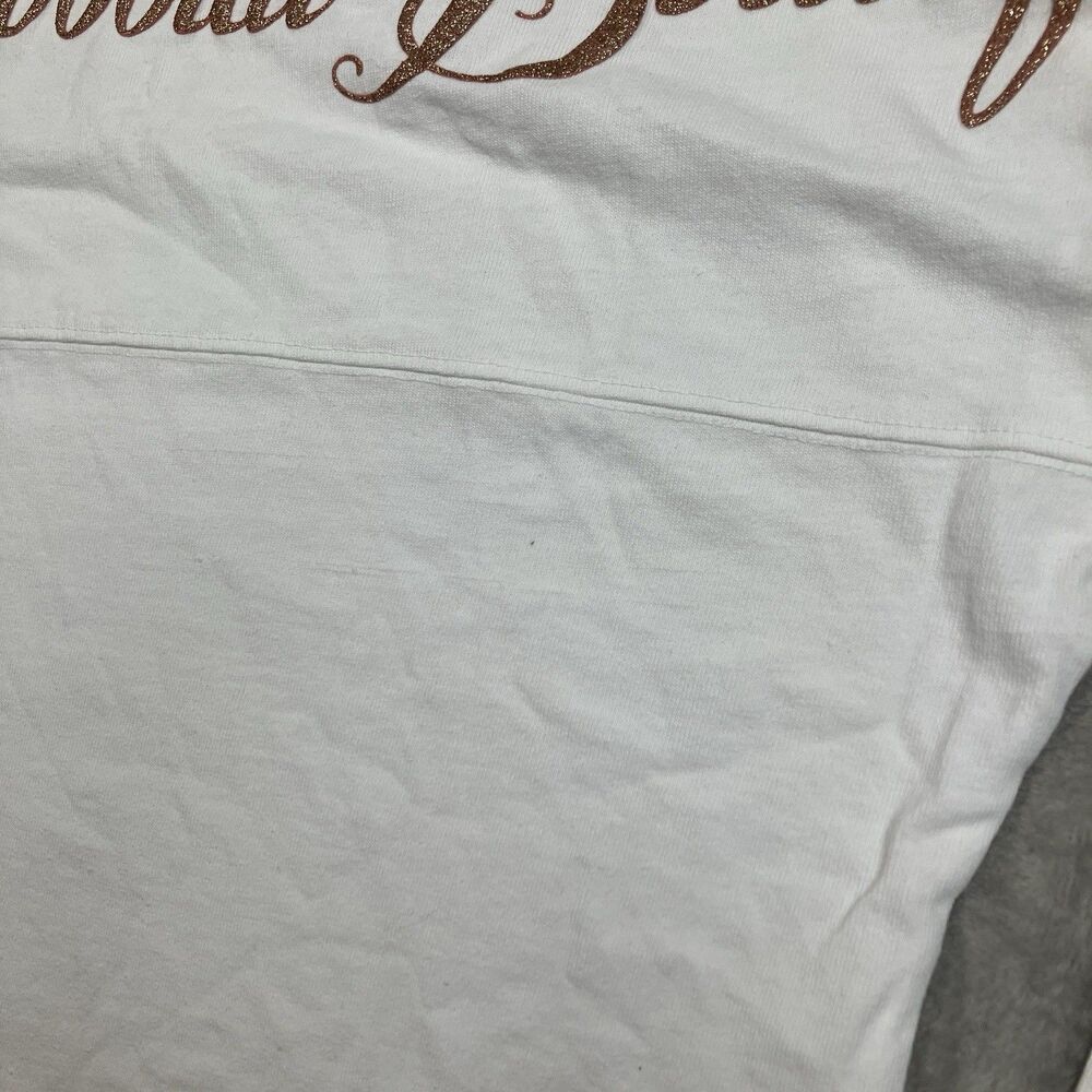Disney Parks Spirit Jersey Bibbidi Bobbidi Boutique Womens S White Cinderella - Picture 5 of 15